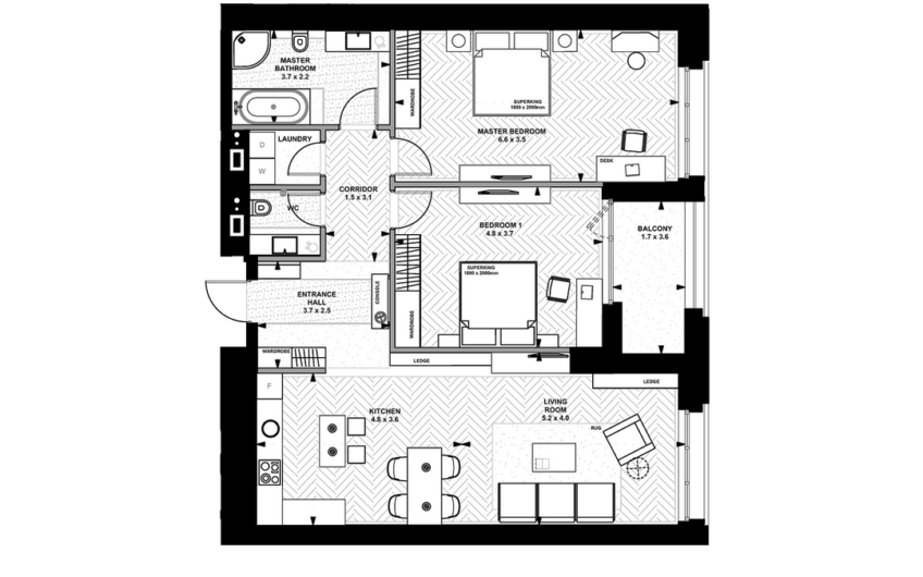 Продажа 2 ком квартир в центре Киева.Linden Luxury Residences