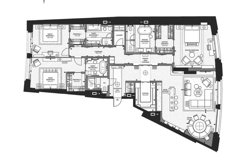 Продажа 3 ком квартир в центре Киева.Linden Luxury Residences