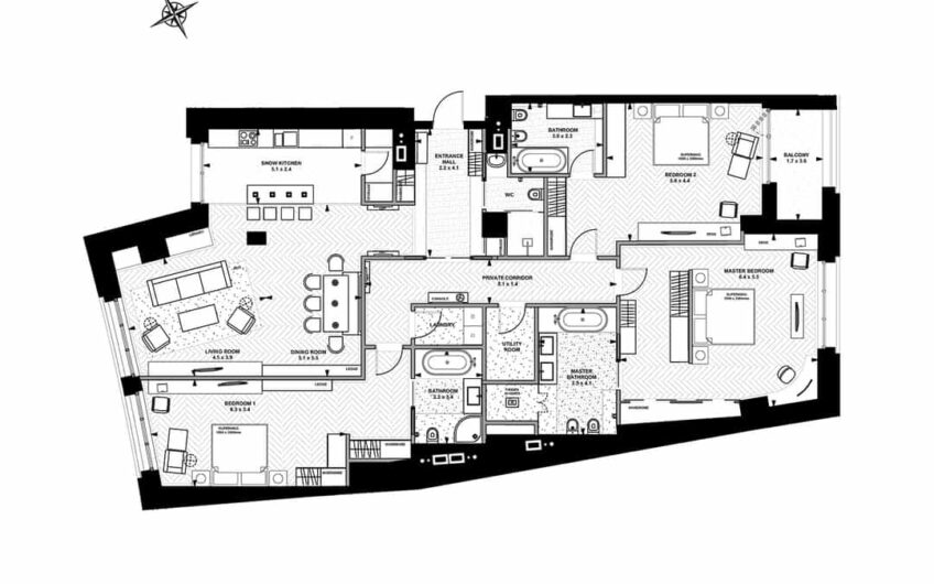 Продажа 3 ком квартир в центре Киева.Linden Luxury Residences