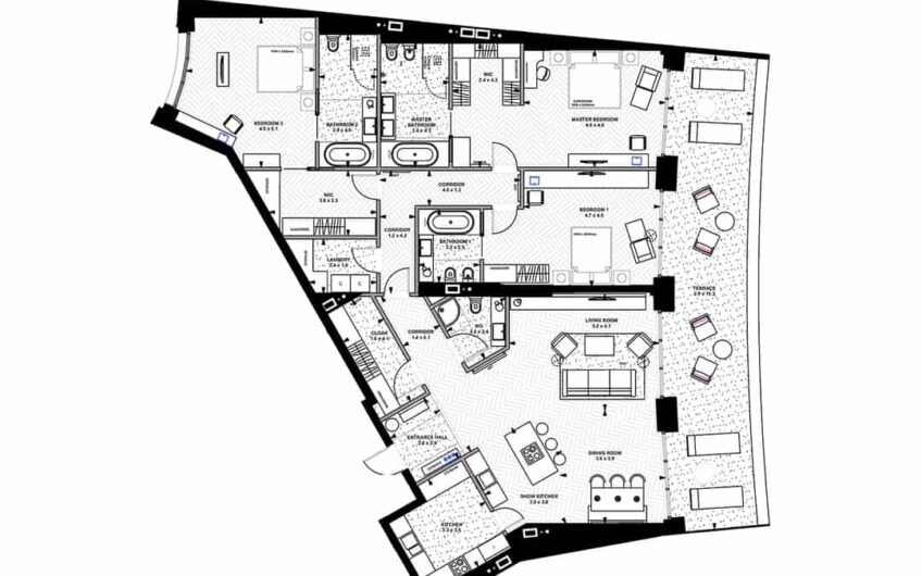 Продажа 3 ком квартир в центре Киева.Linden Luxury Residences