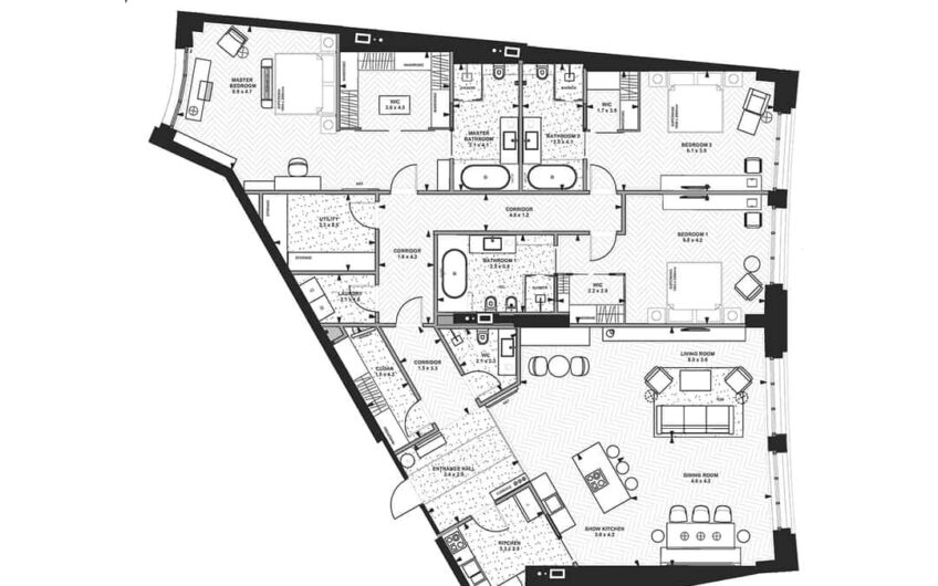 Продажа 3 ком квартир в центре Киева.Linden Luxury Residences