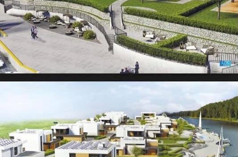 Продажа современных домов в Конче- Заспе с выходом на Днепр. район Башта.