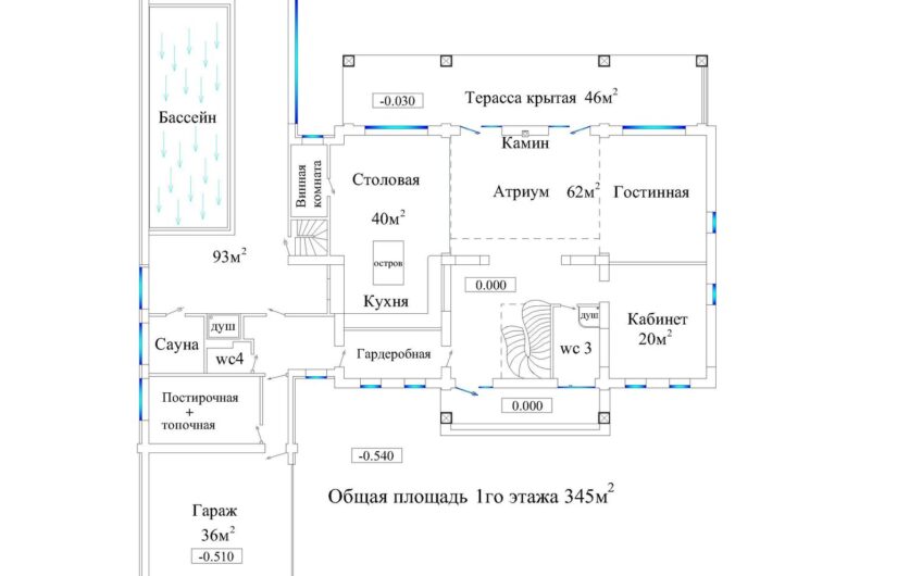 Продаж розкішного будинку з віходом на реку В котеджному містечку  Riviera Village.