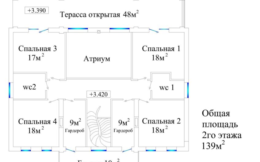 Продаж розкішного будинку з віходом на реку В котеджному містечку  Riviera Village.