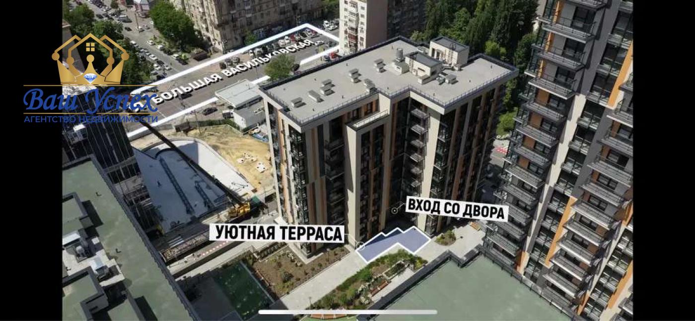 Продажа помещения в центре. Б. Васильковская, ЖК Французский квартал 2