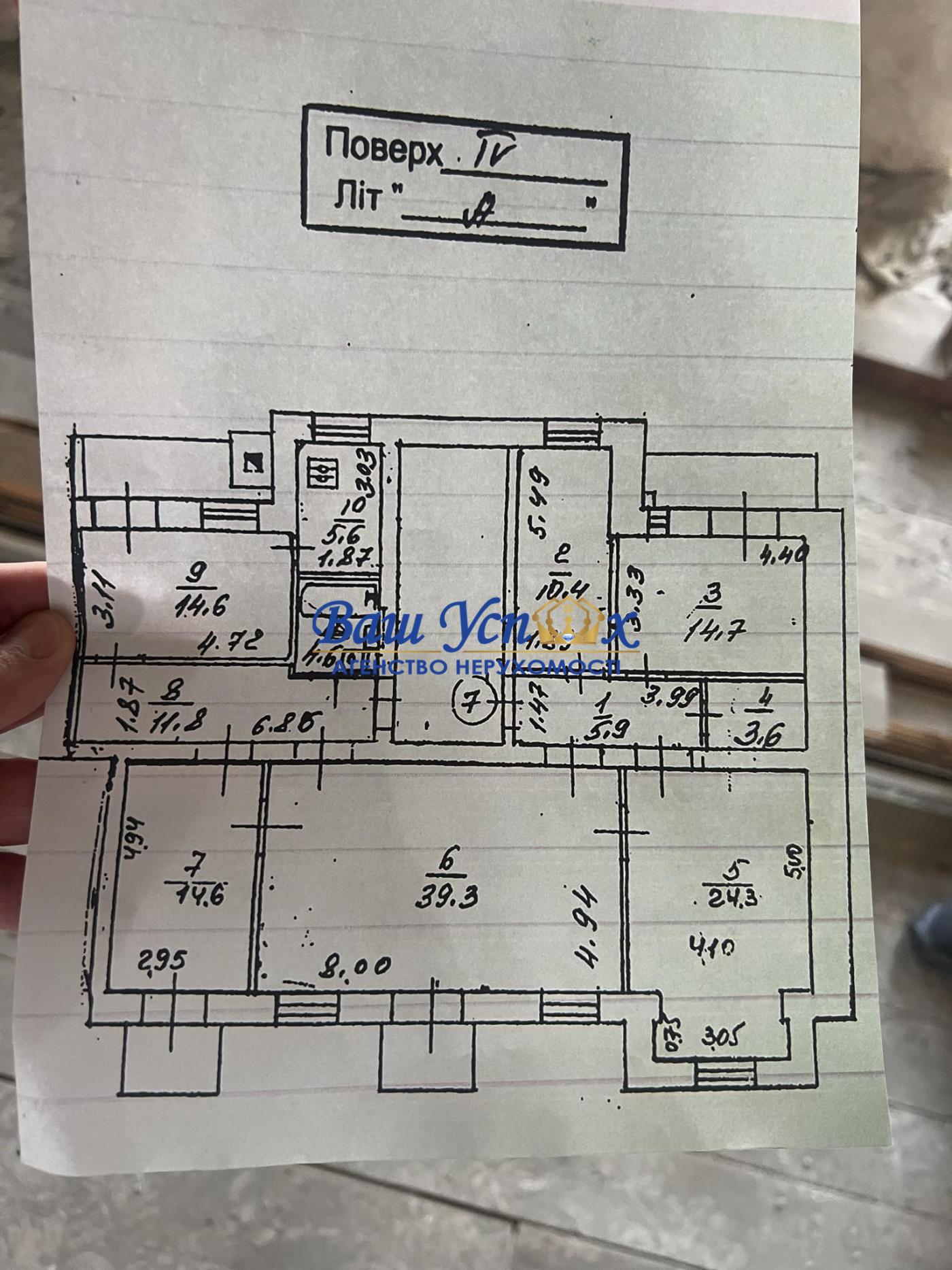Продажа 3 ком сталинки в центре Киева. ул Ивана Франка