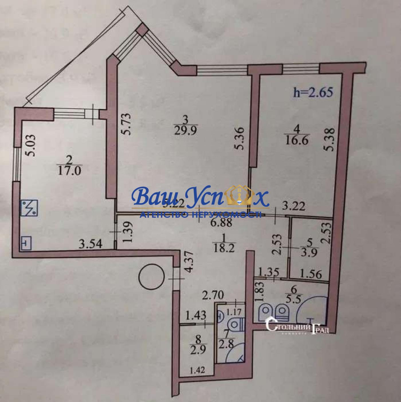 Продажа 2 ком с ремонтом. ул. Саперно-Слободская 22 м.Демеевская