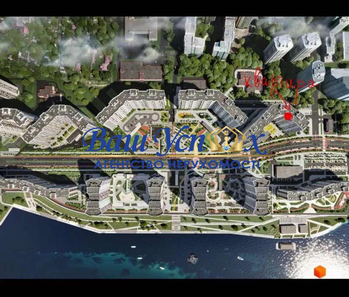 Аренда 2 комн квартиры ЖК Русановская Гавань, ул. Маланюка