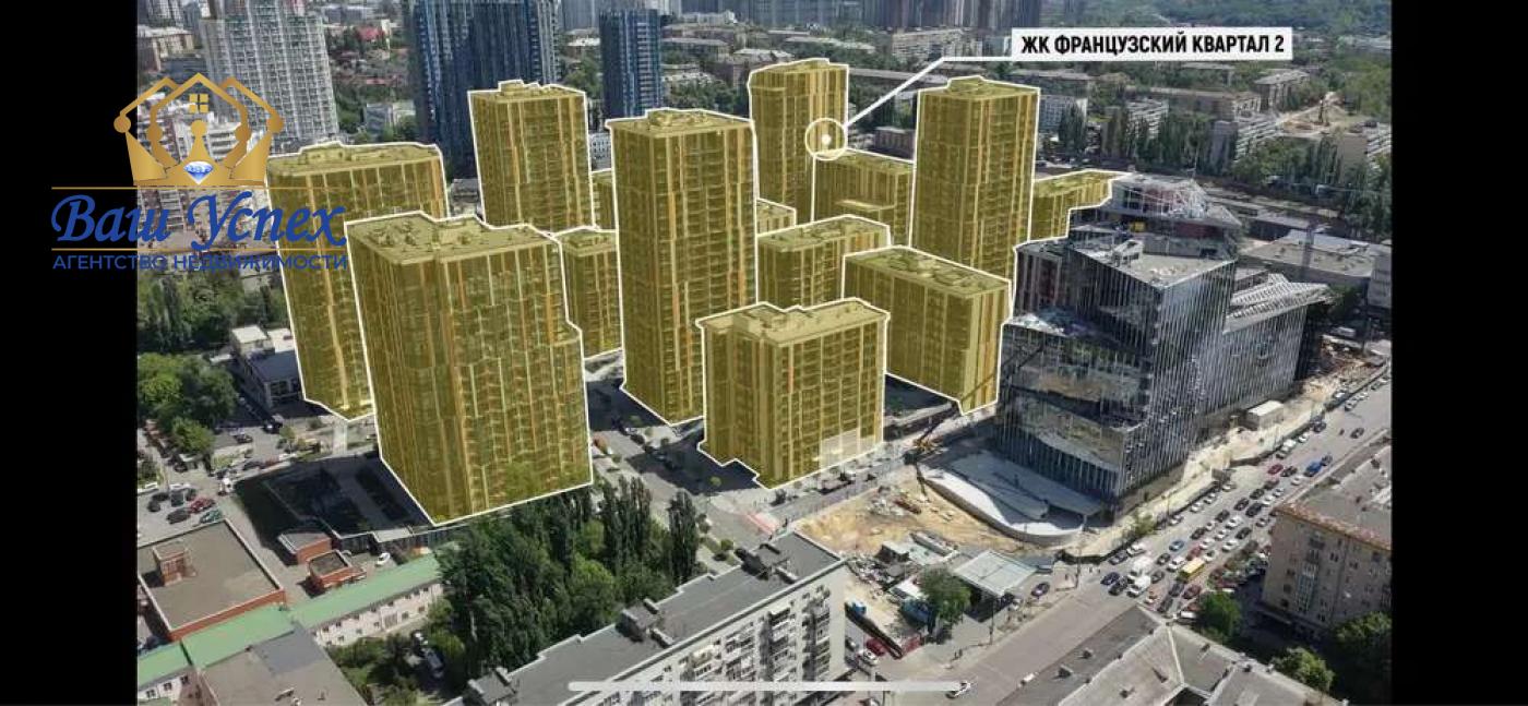 Продажа помещения в центре. Б. Васильковская, ЖК Французский квартал 2