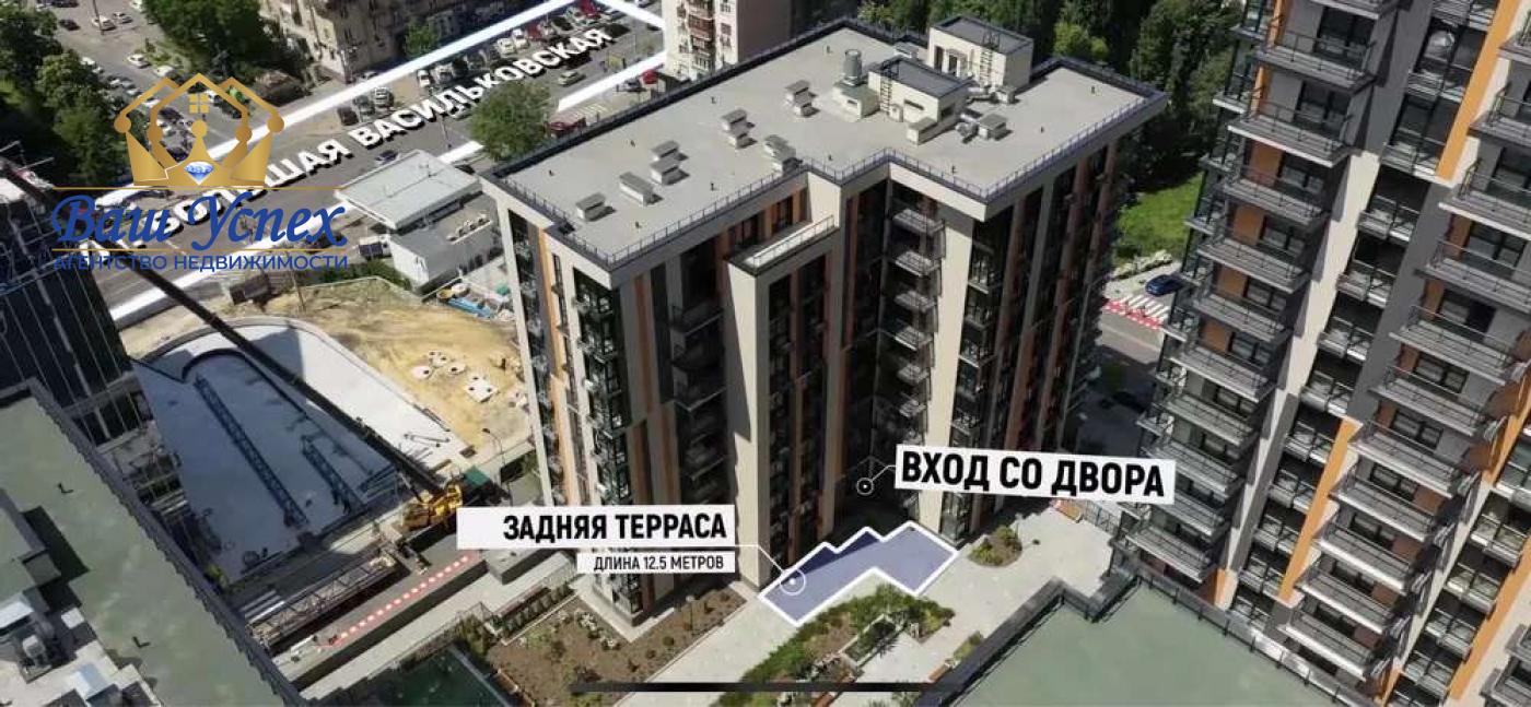 Продажа помещения в центре. Б. Васильковская, ЖК Французский квартал 2