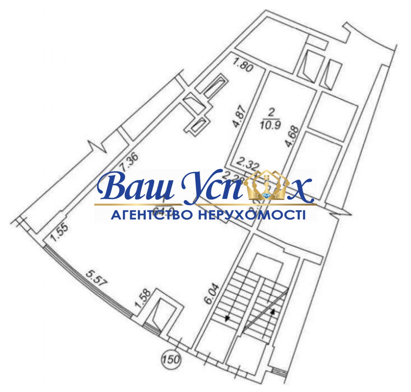 Продаж фосадного приміщення в ЖК Busov Hill Печерск.