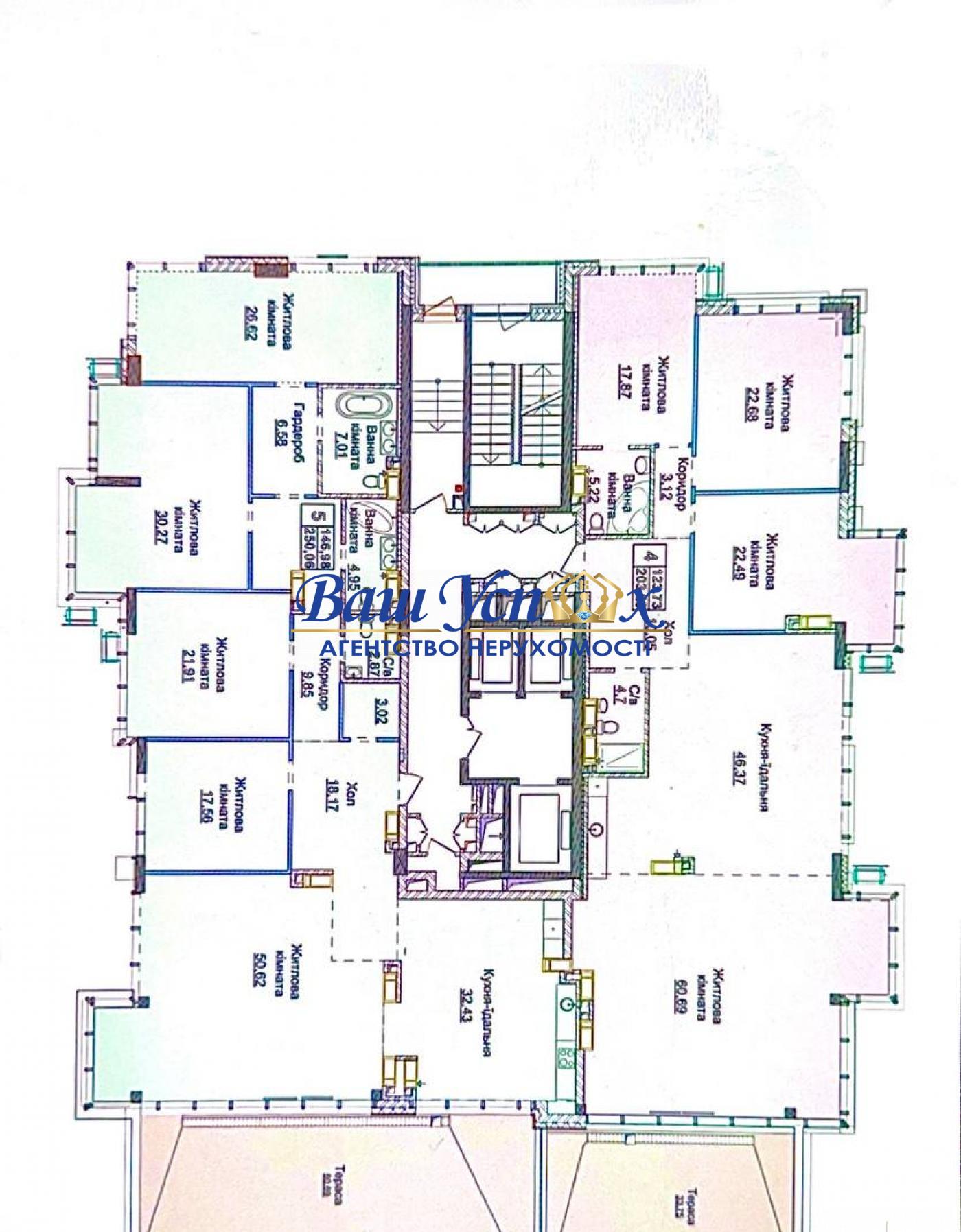 Продаж пентхауса с террасой .улица Андрея Верхогляда.Печерск