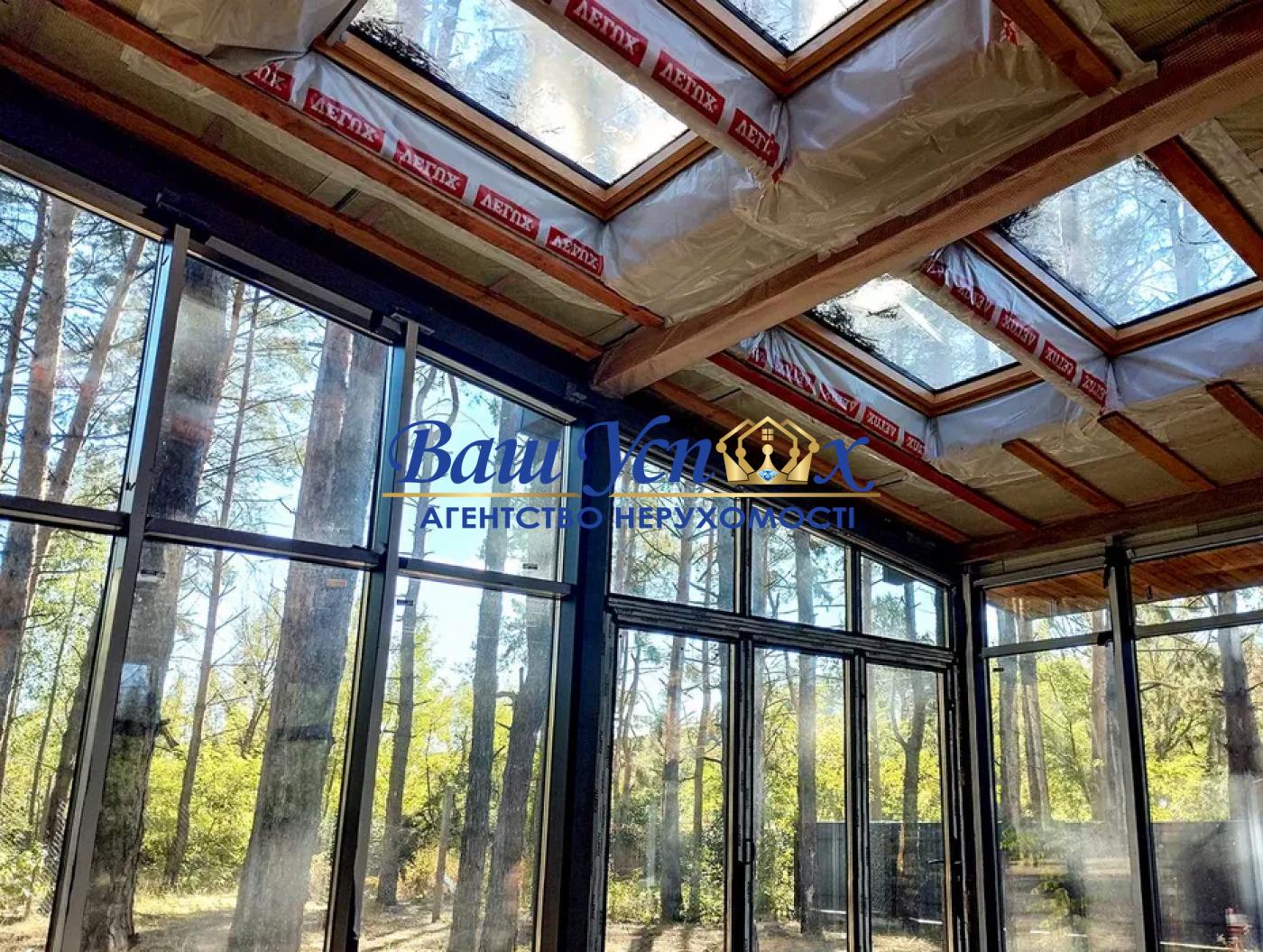 Продажа одноэтажного  нового дома в лесу   село Зазимье .Desna Residence