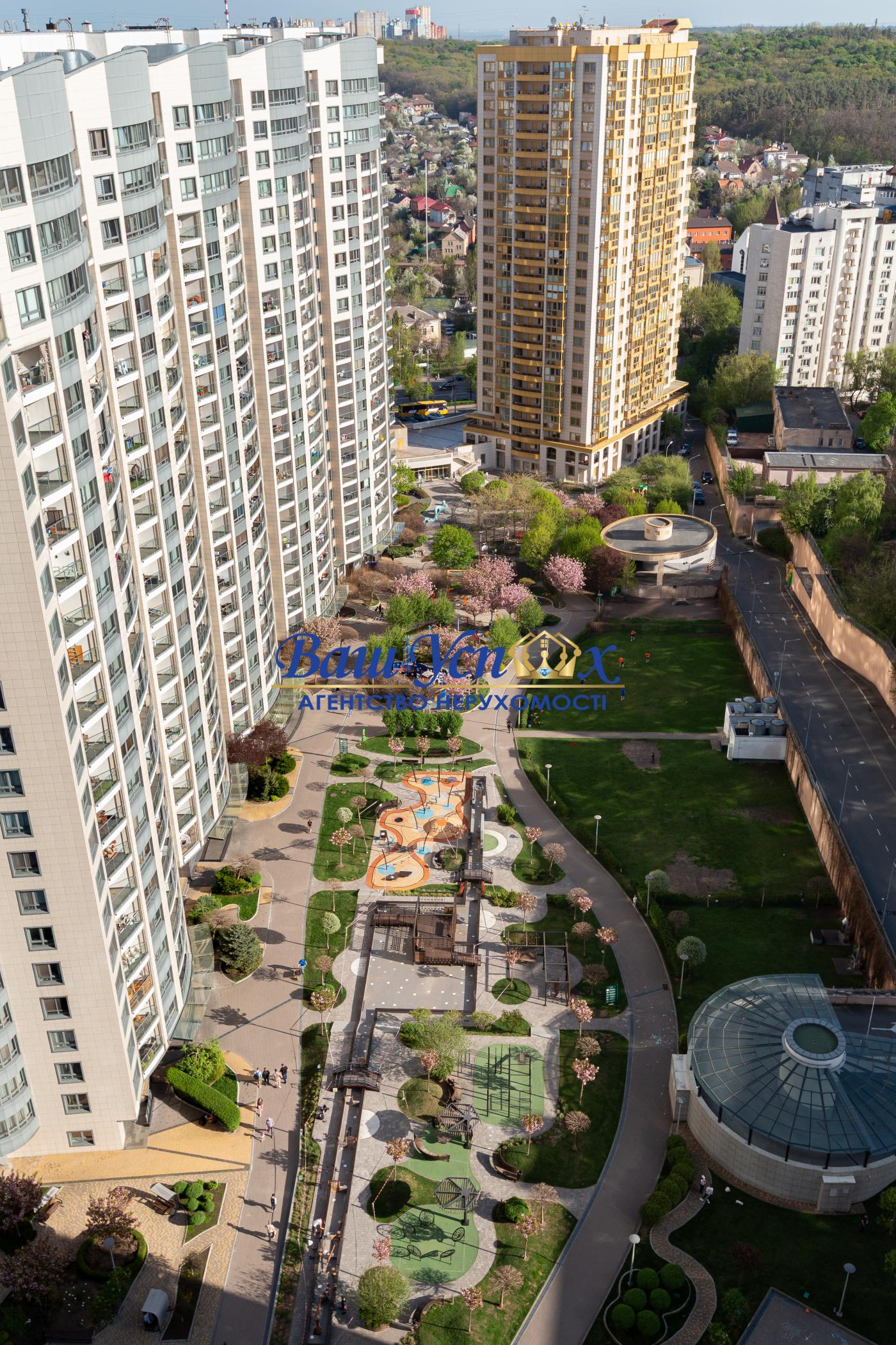 Перша здача. ЖК Park Avenue VIP .Квартира проти парку і озера.