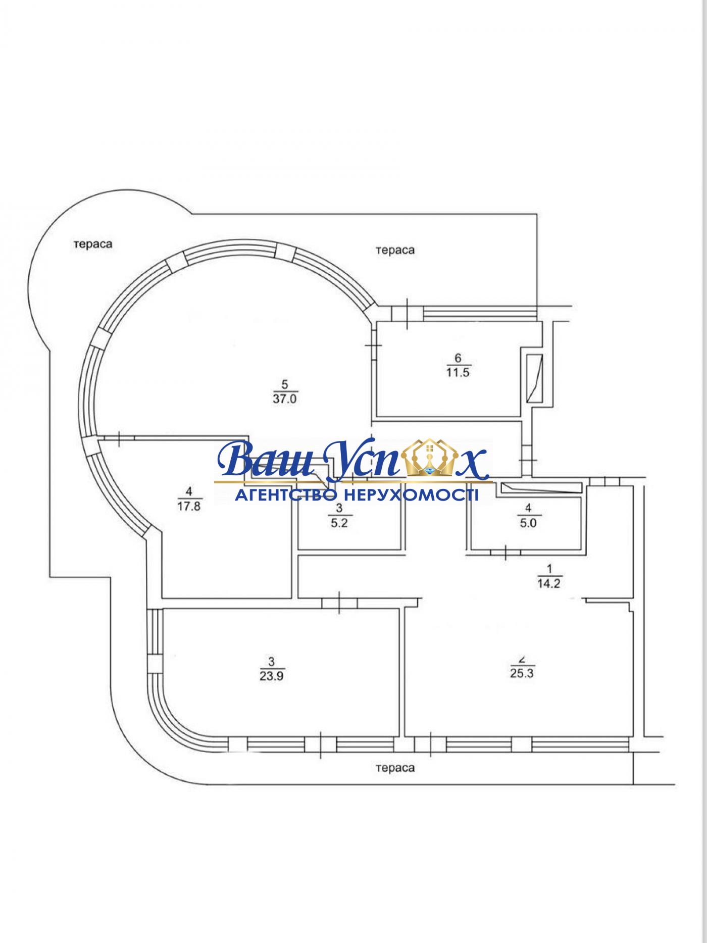 Продаж 4 ком с террасой  в Киева. 52 Перлина» (Pechersk Plaza)