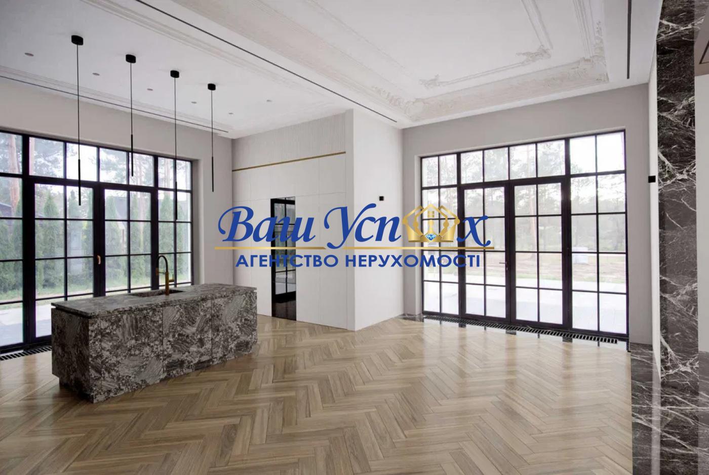 Продаж будинку з ремонтом біля води в лісі. КГ Riviera Village